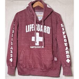 LIFEGUARD Hoodie Sweatshirt Popsurf Unisex Size M Hampton Beach, NH